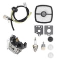 thumbnail image 2 of Carb Replacement Carburetor Kit Trimmer Carburetor Trimmer For Echo Trimmer Accessory Carburetor Set Carb Replacement For Echo SRM-225 PAS-225 PE225 PPF225 SHC225 SRM225U Trimmer, 2 of 8