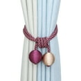 thumbnail image 2 of Washranp Curtain Holder Fixed,Punch-free Fabric Hanging 2Ball Curtain Strap for Home Office Decoration, 2 of 6