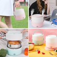 thumbnail image 4 of Electric Lunch Box Food Warmer - Detachable Stainless Steel Food Warming Rice Cooker - (Blue), 4 of 5
