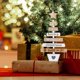 thumbnail image 3 of Colgante de Navidad de madera Fotografía decorativa Accs Accesorios de escena Regalos de bricolaje Adornos Colgante brillante Decoración de Navidad Beige Yotijar colgante colgante, 3 of 7