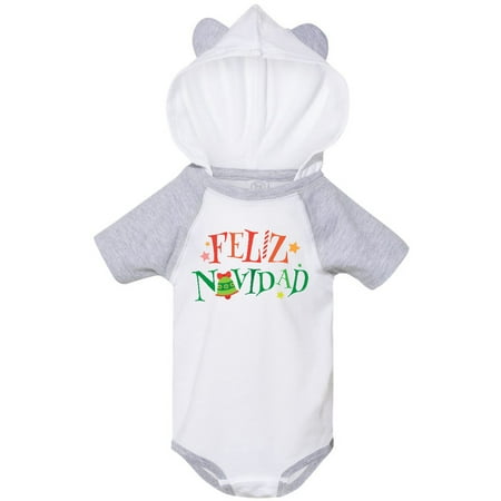 

Inktastic Feliz Navidad Christmas Gift Baby Boy or Baby Girl Bodysuit