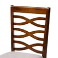 thumbnail image 5 of Bowery Hill Grey Fabric and Brown Finished Wood 5-Piece Dining Set, 5 of 9