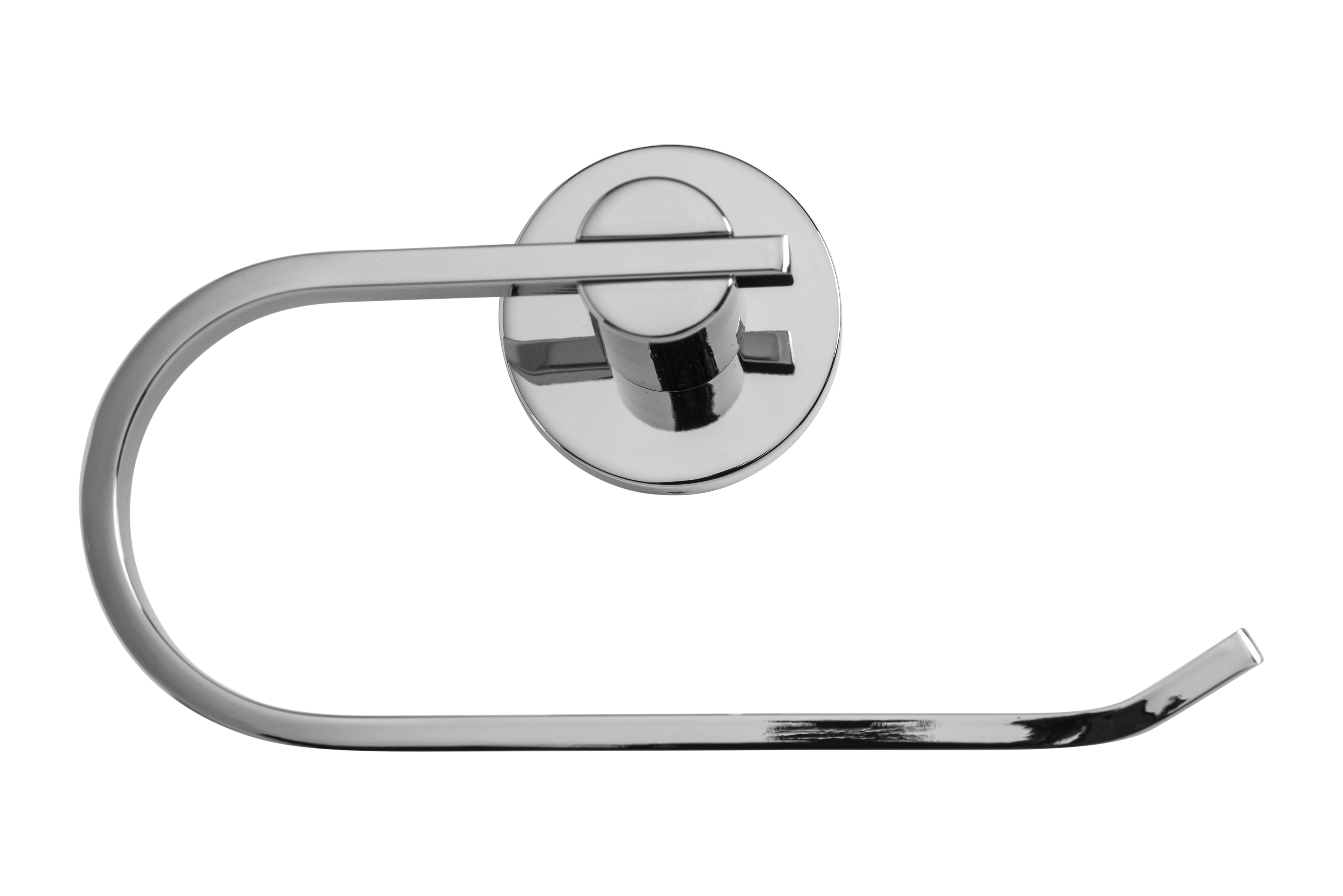 Croydex Metra Flexi Fix  Wall-Mounted Toilet Paper Holder in Chrome