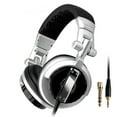 thumbnail image 1 of SENICC Headset Head‑Mounted Hifi Rotating Foldable Studio Monitor Headphones for VR Room Recording GamingSilver, 1 of 14