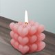 thumbnail image 1 of Vela De Aromaterapia Con Cubo De Burbujas, Regalo Para Mujer De 6,5x6,5x7cm Rosado Baoblaze Velas decorativas, 1 of 8