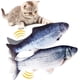 thumbnail image 1 of Juguete eléctrico de pez para gato (2 piezas), juguete de pez con hierba gatera, juguete de pez para gato con movimiento eléctrico, pez de simulación (paquete de 2), 1 of 5