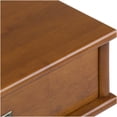 thumbnail image 4 of Mid Century Modern End Table with Drawer, Light Brown Solid Wood Side Table for Living Room, Bedroom, 4 of 10