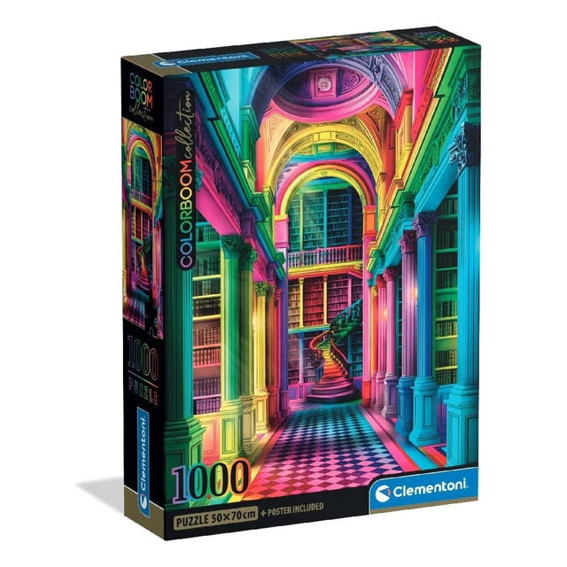 Rompecabezas Clementoni Colorboom Ateneo 1000 Piezas