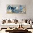 thumbnail image 2 of Elephant Stock Kitchen Still Life Iii Wall Art - Horizontal Multi Panel Canvas - Dining Room Wall Decor - Decor Elements Multi Panel - Blue And Beige Decor By Albena Hristova - 80" x 39", 2 of 4