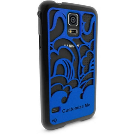 Samsung Galaxy S5 3D Printed Custom Phone Case - Waves Design