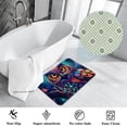 thumbnail image 3 of Owl Polyester Non-Slip Machine Washable Office Rug Door Rug Floor Mats, 3 of 6