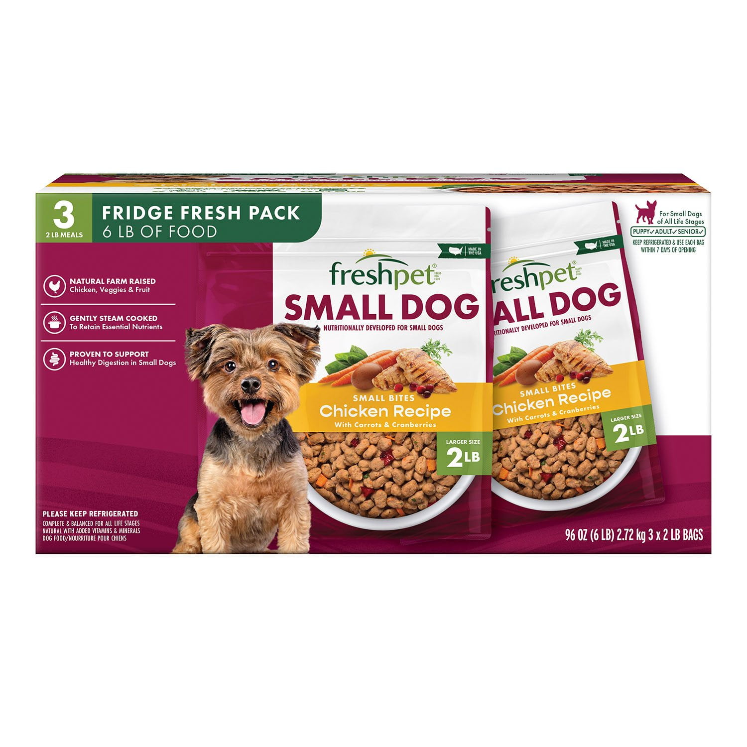 Roasted Meals Best Price On Freshpet Dog Food Freshpet Select