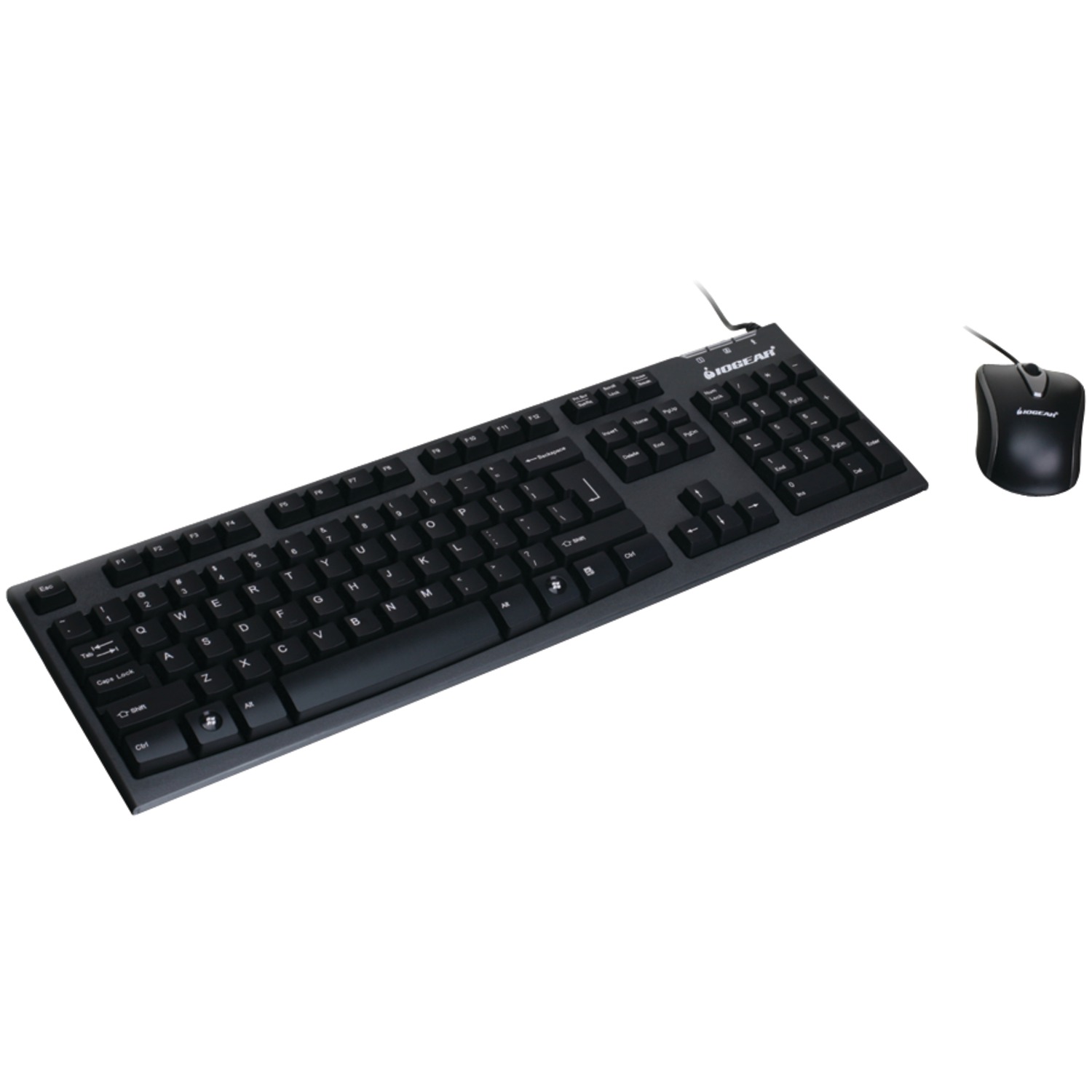 IOGEAR Spill-Resistant Keyboard and Mouse Combo, Black - image 4 of 4