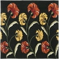 thumbnail image 6 of SAFAVIEH Soho Noah Floral Wool Area Rug, Black/Multi, 2' x 3', 6 of 9