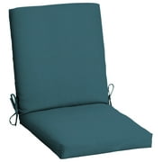 Mainstays 43" x 20" Solid Teal Outdoor Chair Cushion, 1 Piece