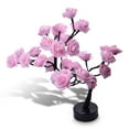 thumbnail image 1 of Luz de noche de árbol de rosas LED, luz de mesa de Control táctil con pilas, mesita de noche de cumpleaños, lámpara de noche, decoración de fiesta rosa Inevent HA011054-01B, 1 of 7
