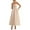 Beige, variant on Cocktail Dresses for Women Summer Formal Elegant Tube Top Strapless Spring Wedding Guest Party Midi Dress