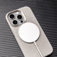 thumbnail image 4 of Fiber Leather Magsafe Compatible Soft Shockproof Case For Iphone 16 Series,iPhone 15, 4 of 7