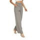 thumbnail image 5 of Pantalones anchos FUNYYZO pantalones de negocios de cintura alta para mujer, 5 of 6