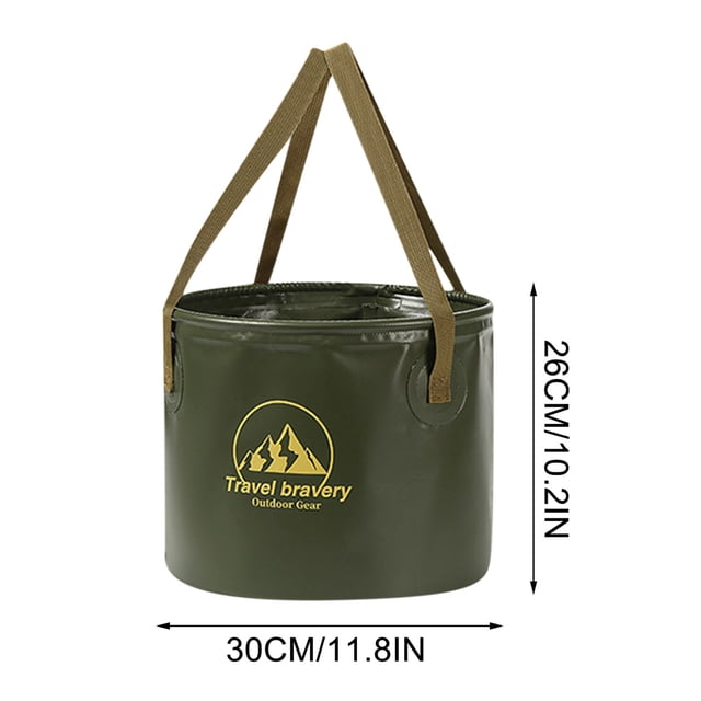Birdeem Outdoor Travel Camping Multifunctional Handheld Portable Large Capacity Telescopic Car Folding Water Bucket 20L