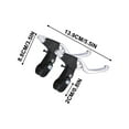 thumbnail image 3 of Bike Brakes 1Pair Brake Levers Universal Full Aluminum Alloy Brake Handle Bmx Brake Handle Mountain Cycling Brake Levers for Most, 3 of 5