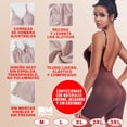 thumbnail image 2 of Faja Moldeadora De Cintura Body Reductor Mujer Sin Costuras negro Mediano, 2 of 3