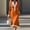 *Orange, variant on ClodeEU Women's V Neck Long Sleeve Sim Fit Dress,Lightweight Trendy Casual Dress Wine,Womens Plus L