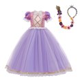 thumbnail image 3 of Disney-disfraz de Rapunzel para niña, vestido de princesa para fiesta de carnaval, regalo de cumpleaños, Cosplay, 2024, 3 of 4