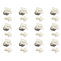 Scaroo 279570 & 306436 DRYER DOOR LATCH AND STRIKE For Whirlpool 12-PACK