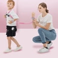 thumbnail image 4 of Correa para niños pequeños 2 en 1, eslabón de muñeca antipérdida, arnés de seguridad rosa con cerradura para niños, correa para bebé, eslabón de muñeca antipérdida, eslabón de muñeca de segu, 4 of 5