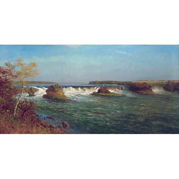 "Albert Bierstadt, The Falls of Saint Anthony CANVAS or PRINT WALL ART"