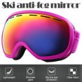 thumbnail image 3 of Nieve Protección Uv Antivaho Gafas De Esquí De Snowboard Eigraketly OD008404-00, 3 of 7