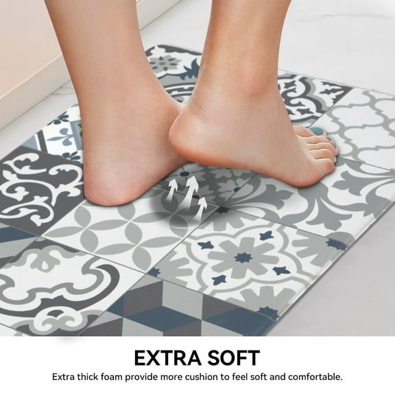 Ray Star Comfort Standing Desk Mat 20''x30'',0.39 Inch Thick Kitchen Mats Anti Fatigue