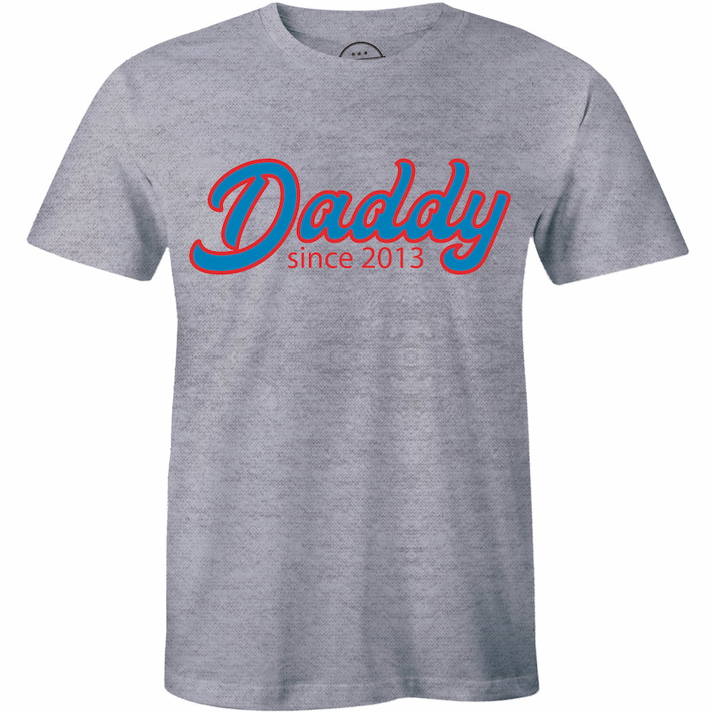 bronze bias Hate Fathers Day Gift - Daddy Since dad Personalised Present t T-Shirt -  Walmart.com