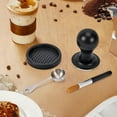 thumbnail image 4 of WWS-54mm Tamper, Espresso Coffee Tamper 54mm with Spring Load, Tamper Mat and Cleaning Brush, Stainless Steel Flat Base Espresso Press for Portafilter Coffee Machine Barista Tool (53mm), 4 of 4