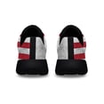 thumbnail image 4 of Georgia And American flag Shoes Sneakers for Women Men Black Size 9, 4 of 7