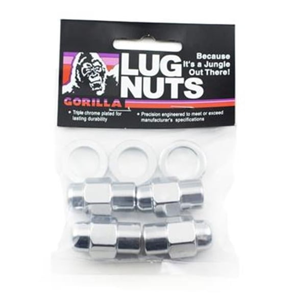 GORILLA 73177SMB Lug Nut Short Mag, 0.43 In. X 20