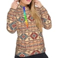 thumbnail image 4 of KLL Traditional Tribal Aztec for Womens Pullover Hoodie with Pocket Hooded Long Sleeve Shirts Sweatshirt for Women-Small, 4 of 7