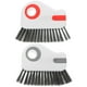 thumbnail image 1 of Cepillo de limpieza para ranuras de ventanas, 2 en 1, con raspador oculto, limpiador de grietas portátil para alféizar de puerta corrediza, 1 of 7