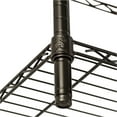 thumbnail image 5 of Honey-Can-Do 5-Shelf Steel Adjustable Storage Shelves, Black, Holds up to 350 lb per Shelf, 5 of 6