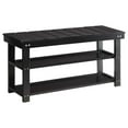 thumbnail image 5 of Drevy Utility Mudroom Bench, Black, 5 of 7