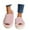 Pink, variant on Womens Slippers Fall Slippers for Women Ladies Fashion Winter Insulation Closed Toe Flat Bottom Soft Slippers