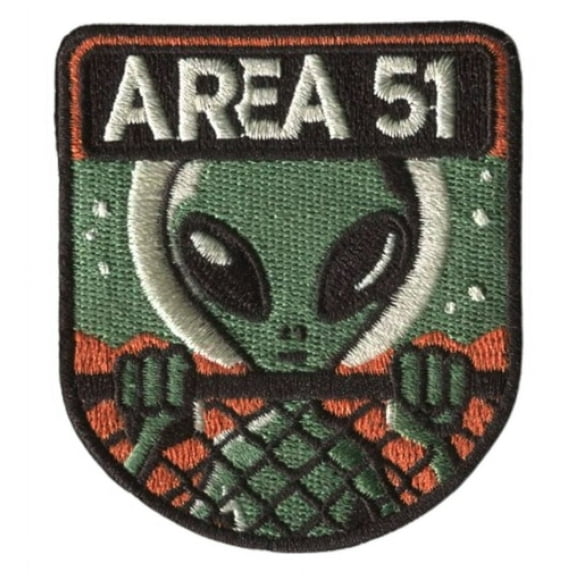 Area 51 Patch (Not an Iron-on Patch)
