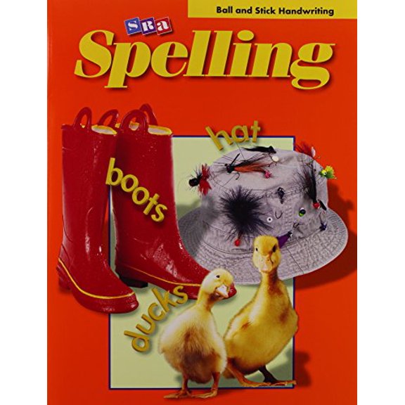Pre-Owned SRA Spelling, Student Edition - Ball and Stick (softcover), Grade 2, 9780075722878, 0075722879, Paperback,