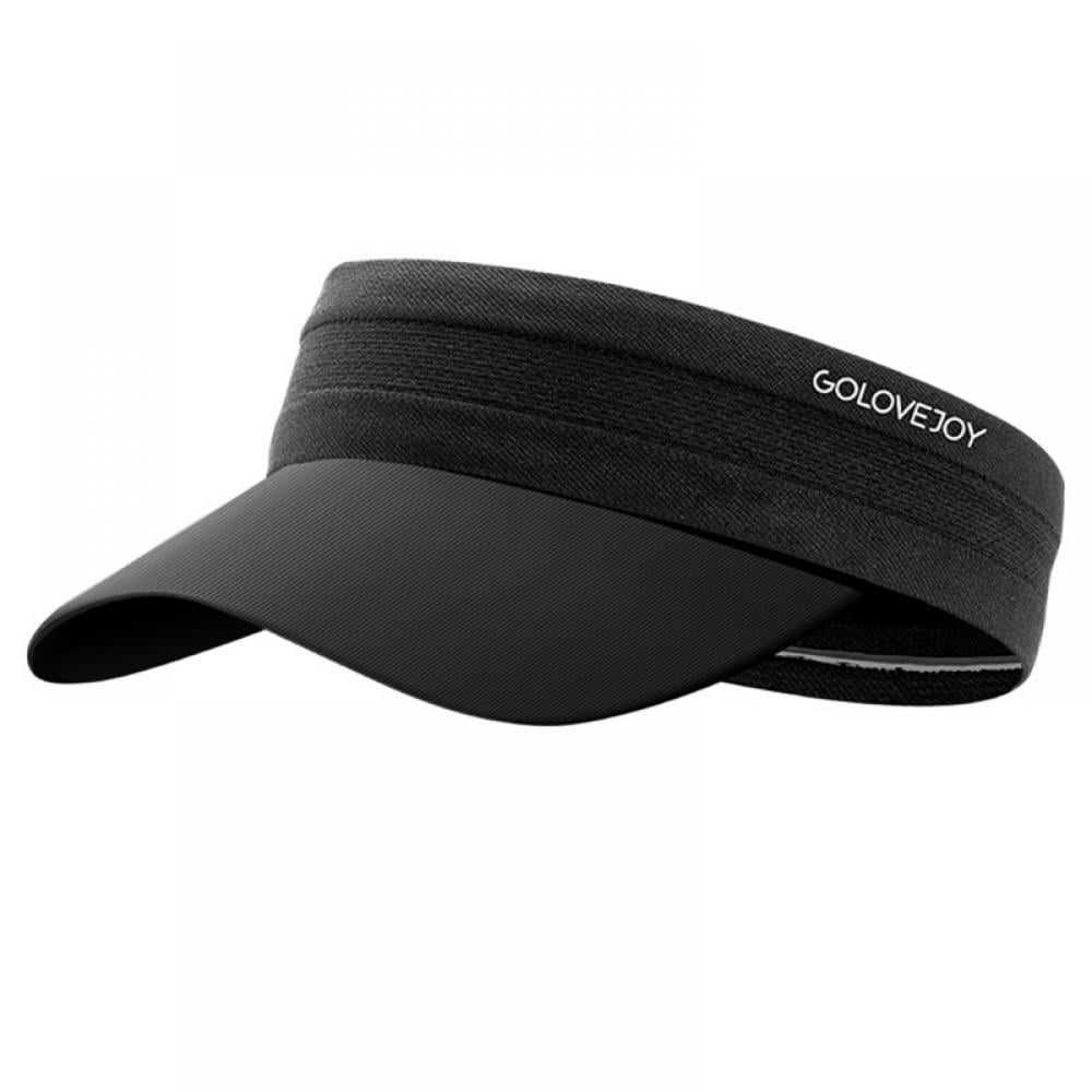 Kernelly Visor Hat Sun Visor Caps Lightweight Quick Dry Hat Adjustable Sports Hat Summer Outdoor Cap with Sweatband for Women Men Golf Tennis Cycling