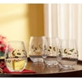 thumbnail image 2 of Pfaltzgraff Winterberry 20 oz Stemless Wine Glass, Set of 4, 2 of 5