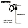 thumbnail image 2 of 2 IN 1 LCD Car Gauge Fuel Level +Voltage Meter For Marine Boat Fuel Level Sensor 0~190 Ohm With 150 200 225 250 275 300mm ,Easy Setup, 2 of 7