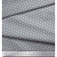 thumbnail image 3 of Soimoi Crepe Silk Fabric Triangle Small Decor Fabric Printed Yard 42 Inch Wide, 3 of 3