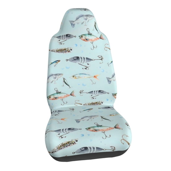 Fishing Car Seat Covers Stretch Car Seat Protectors Universal Fit