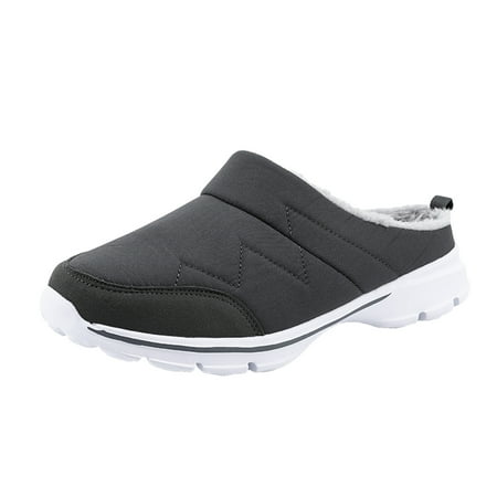 

autumn winter shoes Lovers Shoes Mens s Casual Breathable Mesh Fabric Plus Velvet Warmth Slip On Shoes Shoes For Men